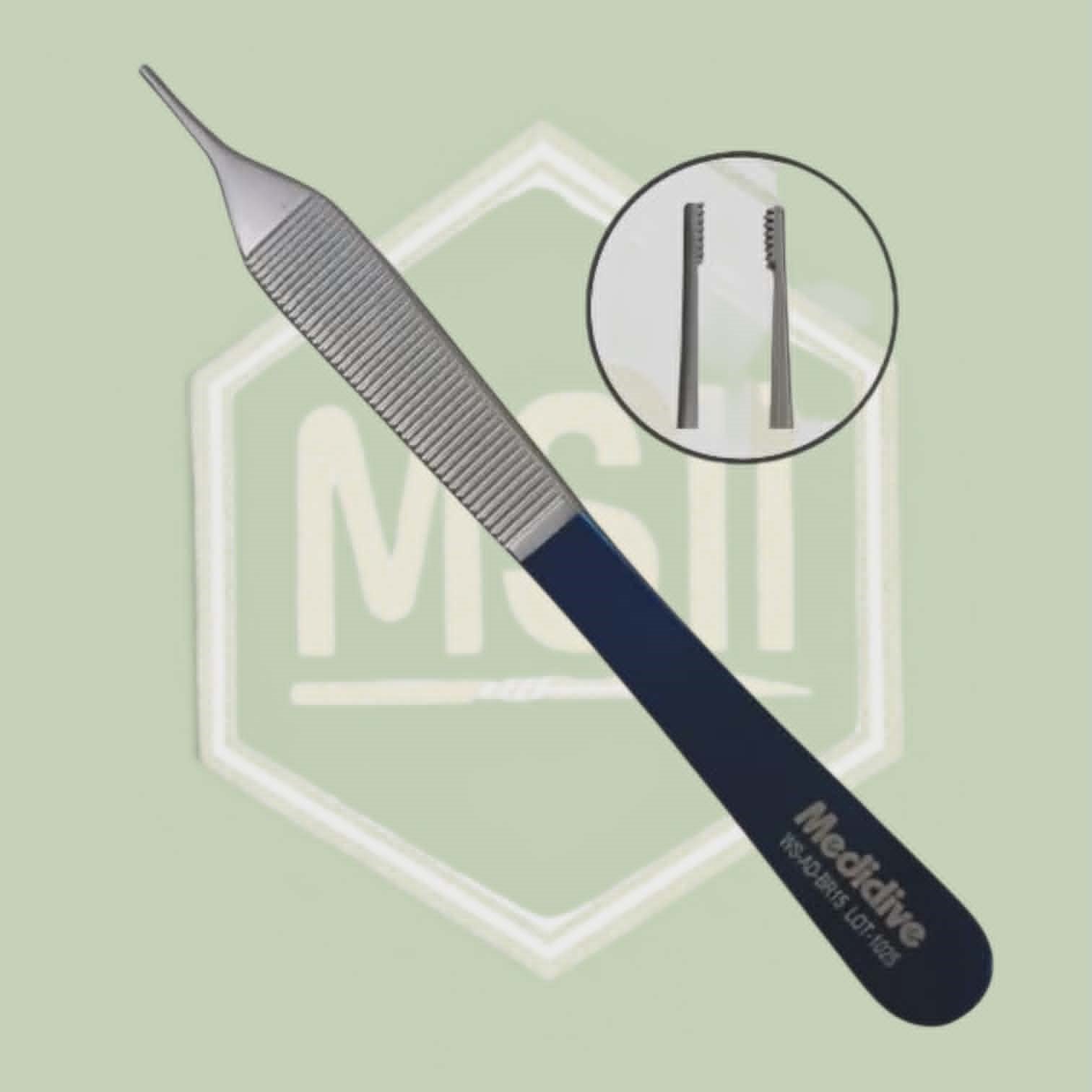 ADSON BROWN 7 X7 TEETH STRAIGHT 16CM