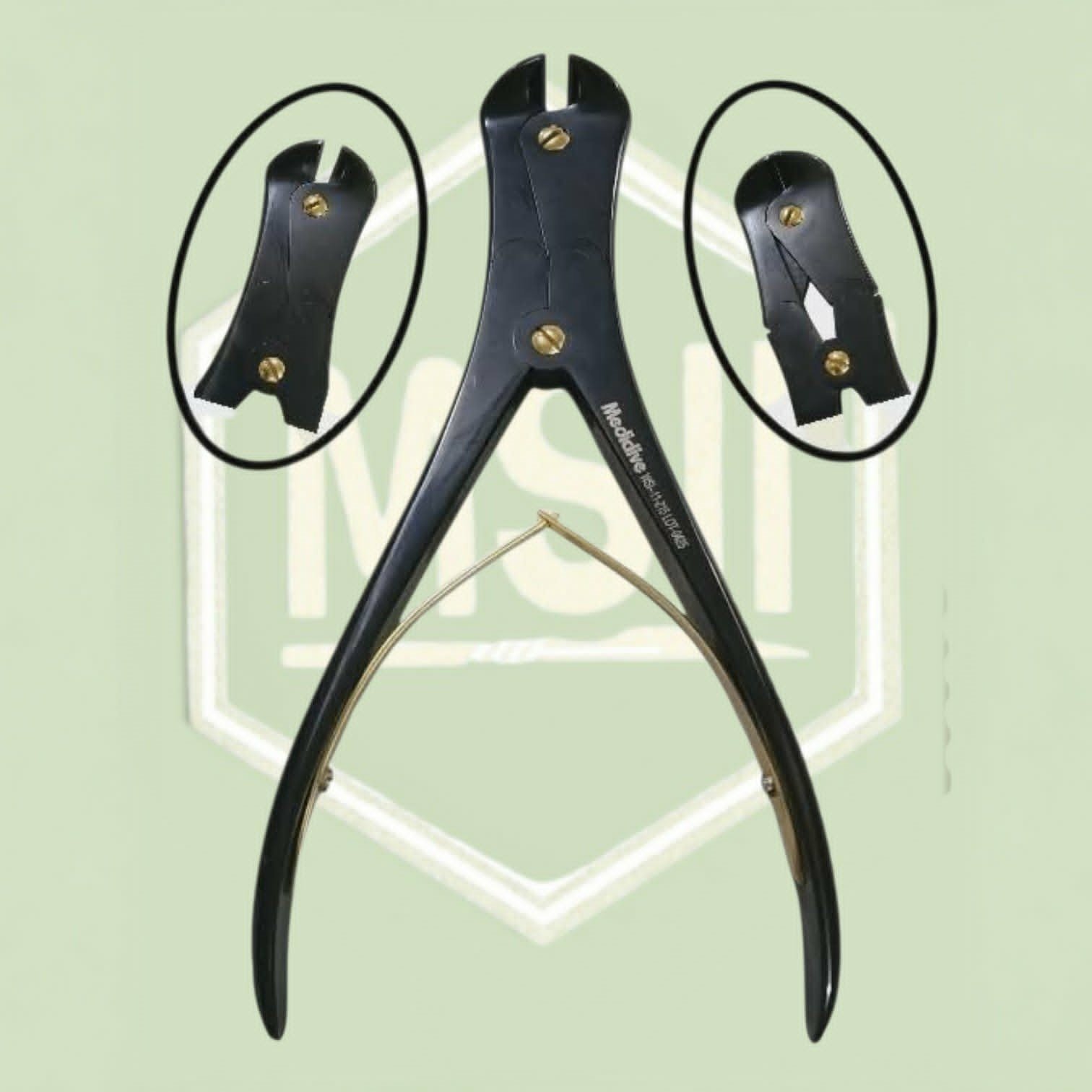 ORTHOPEDIC END WIRE CUTTER TC JAWS 2.5MM X 24CM