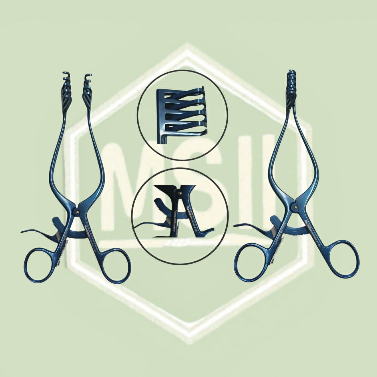 TRAVERS S/R RETRACTOR 8" (4 X 5)