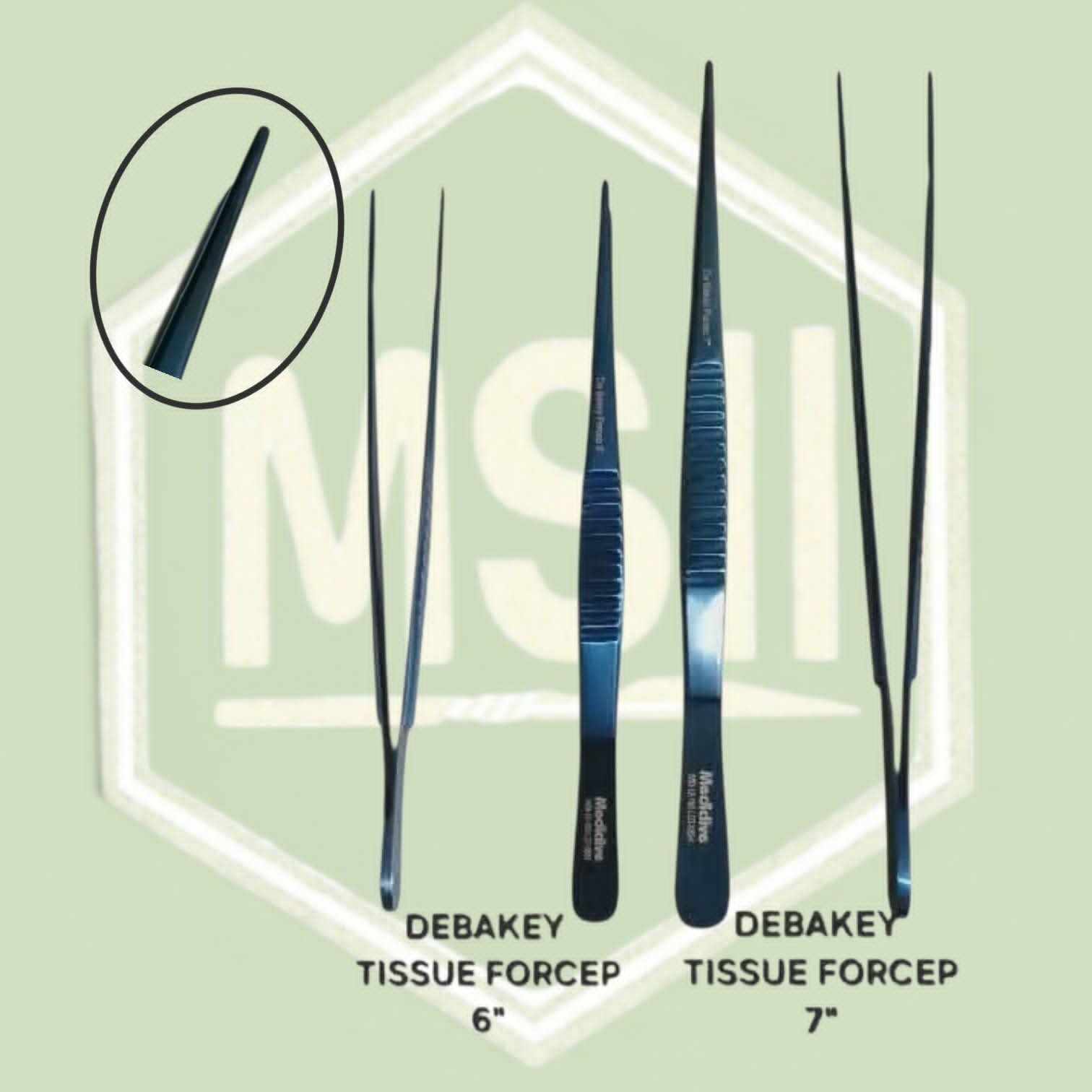 DEBAKEY TISSUE FORCEPS