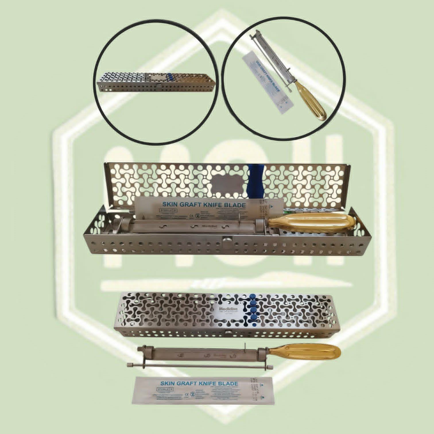 HUMBY SKIN GRAFTING KNIFE SET