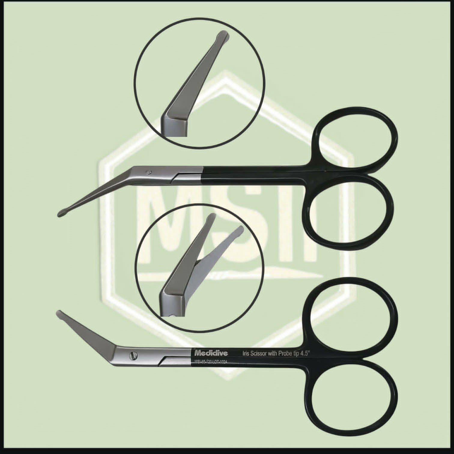 ANGLED WITH PROBE TIP 4 1/2 INCHES