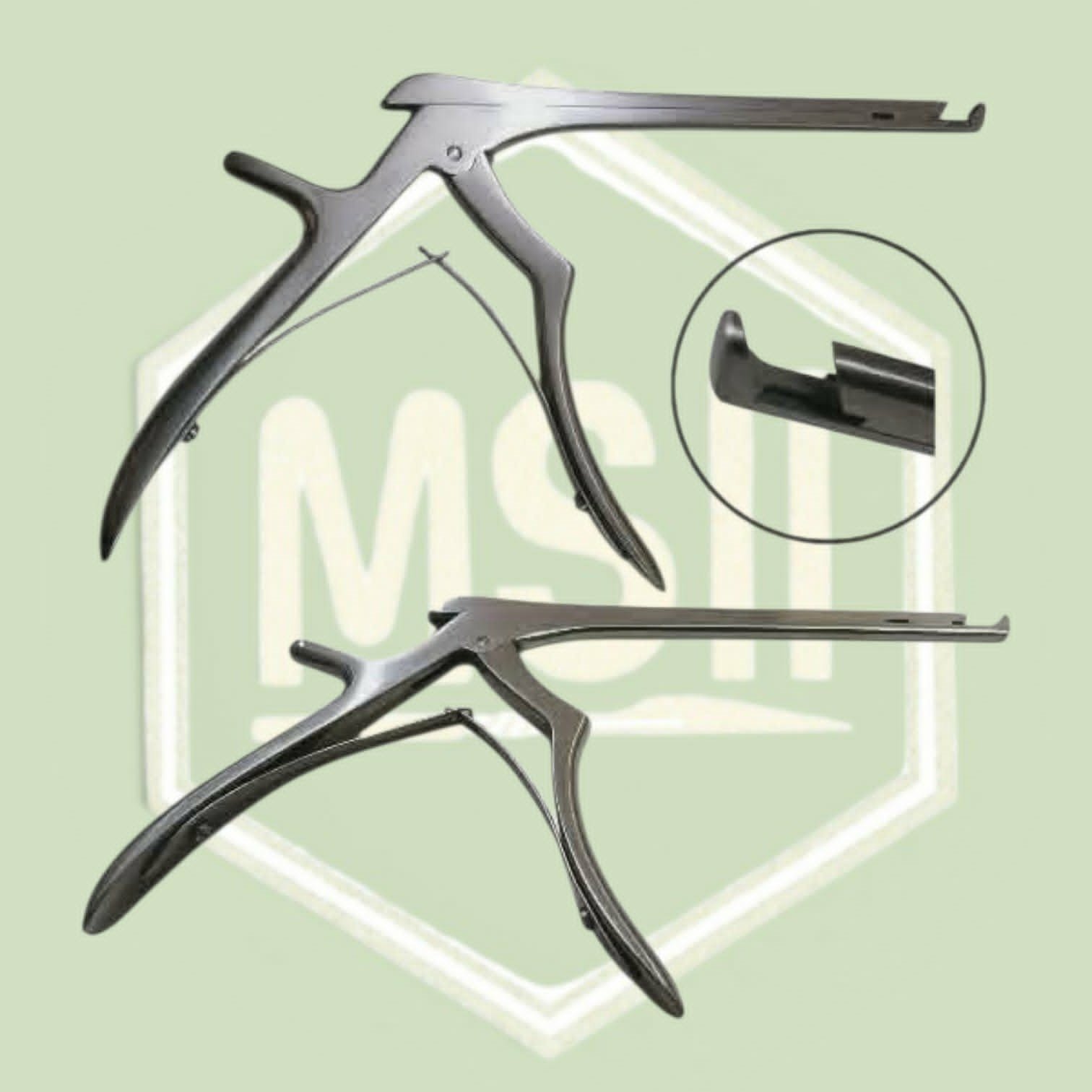 KERRISON RONGEUR W/ EJECTOR 40° 5 X 160MM