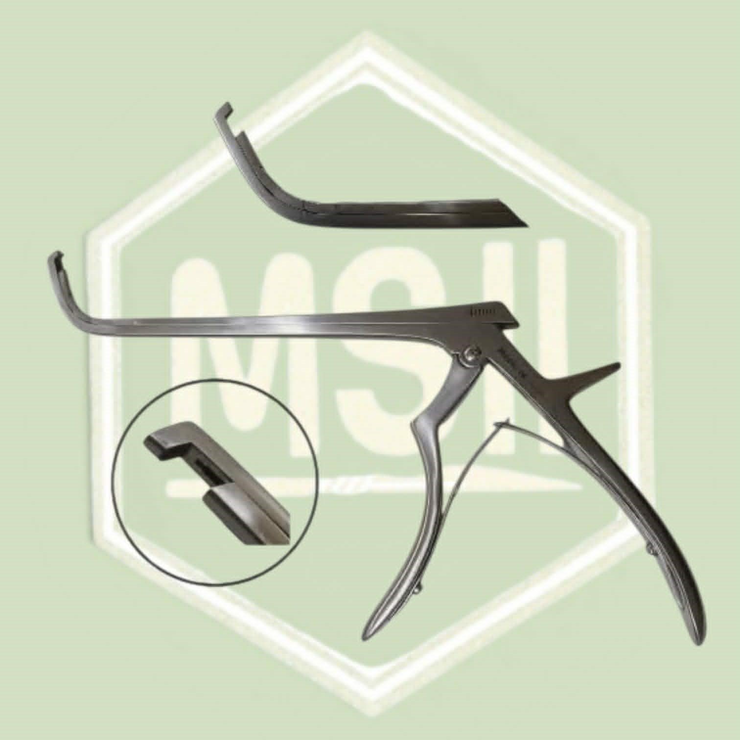 KERRISON RONGEUR CURVE UPBITE 45° 4MM X 20CM