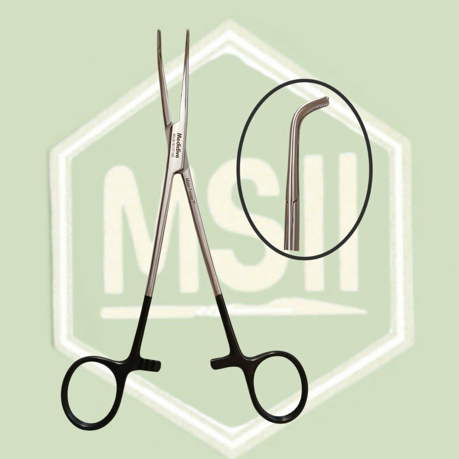 MIXTER FORCEP FINE TIP 7"