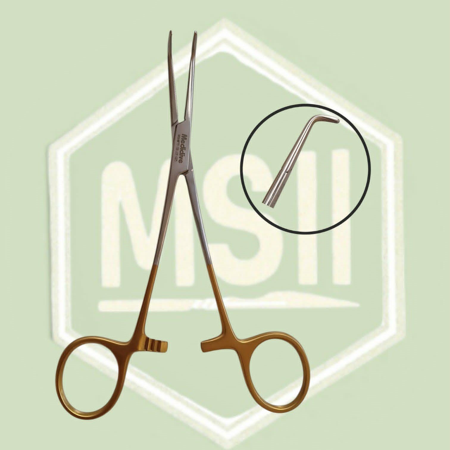 MIXTER FORCEP FINE TIP 5.5"