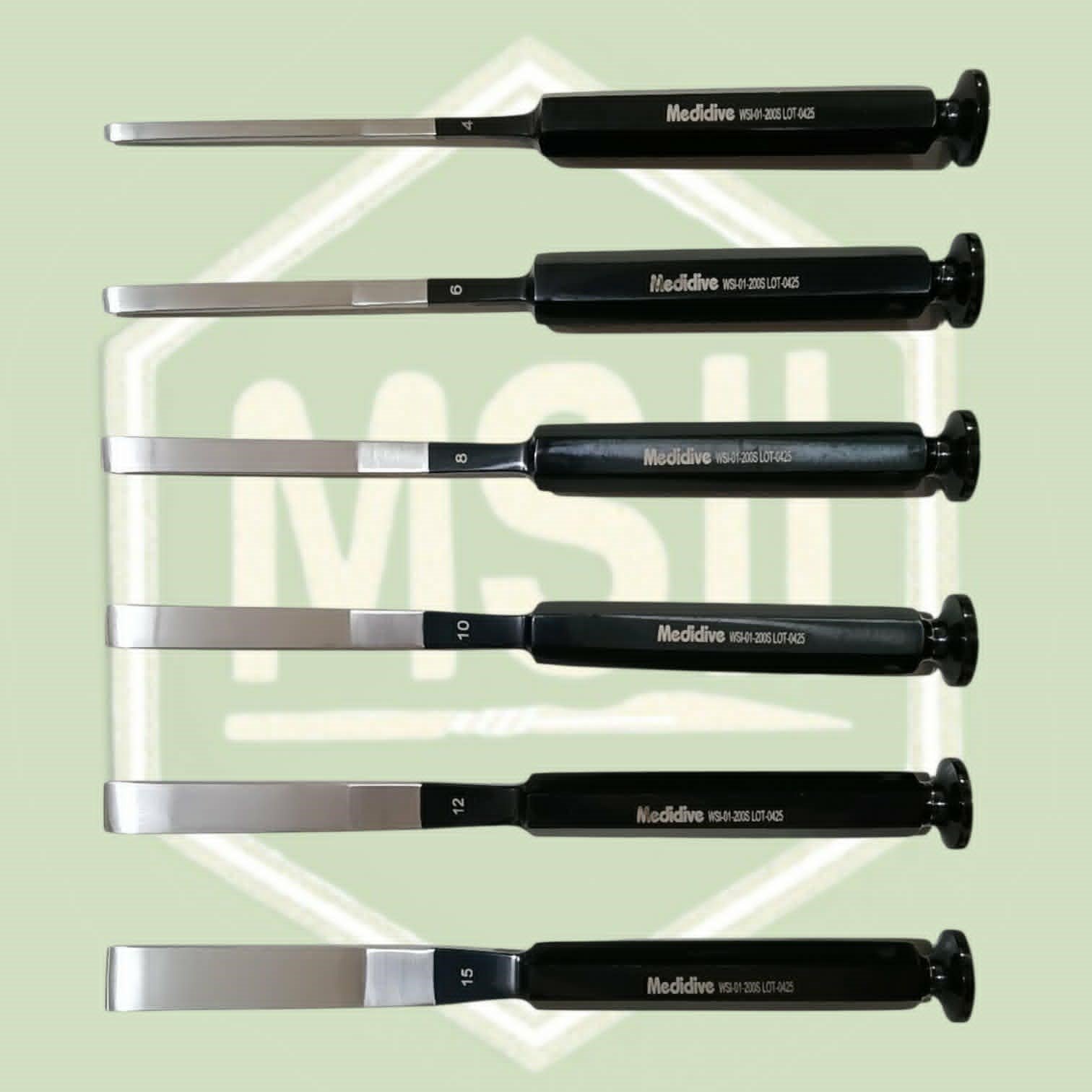 HIBBS OSTEOTOMES WITH THIN BLADE