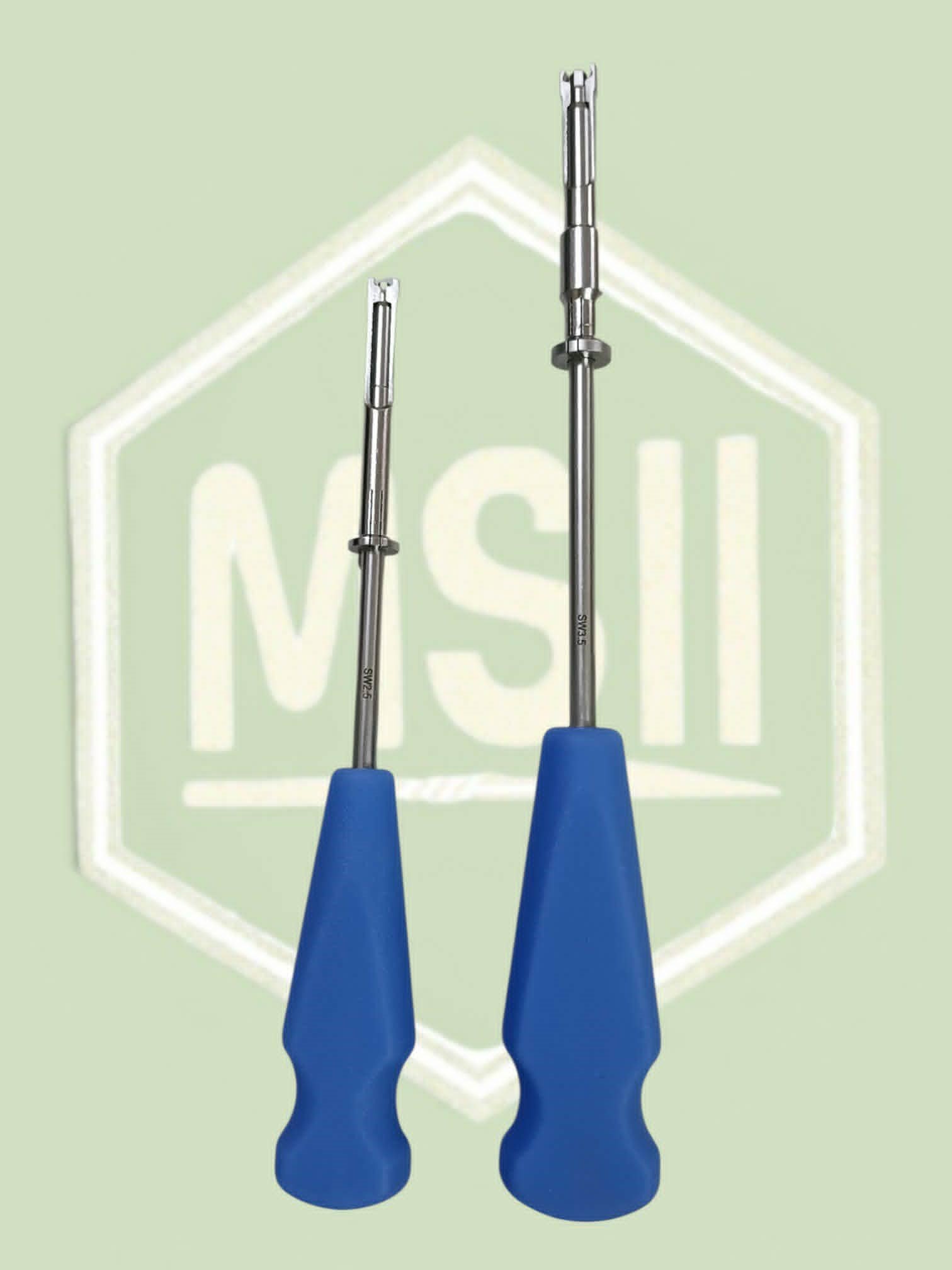 HEX SCREW DRIVER W/ SILICON HANDLE & SCREW HOLDER