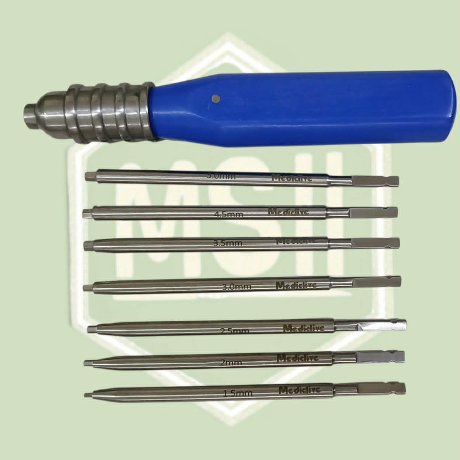 QUICK COUPLING HEX SCREW SET (1.5/2.0/2.5/3.5/4.0/4.5MM)