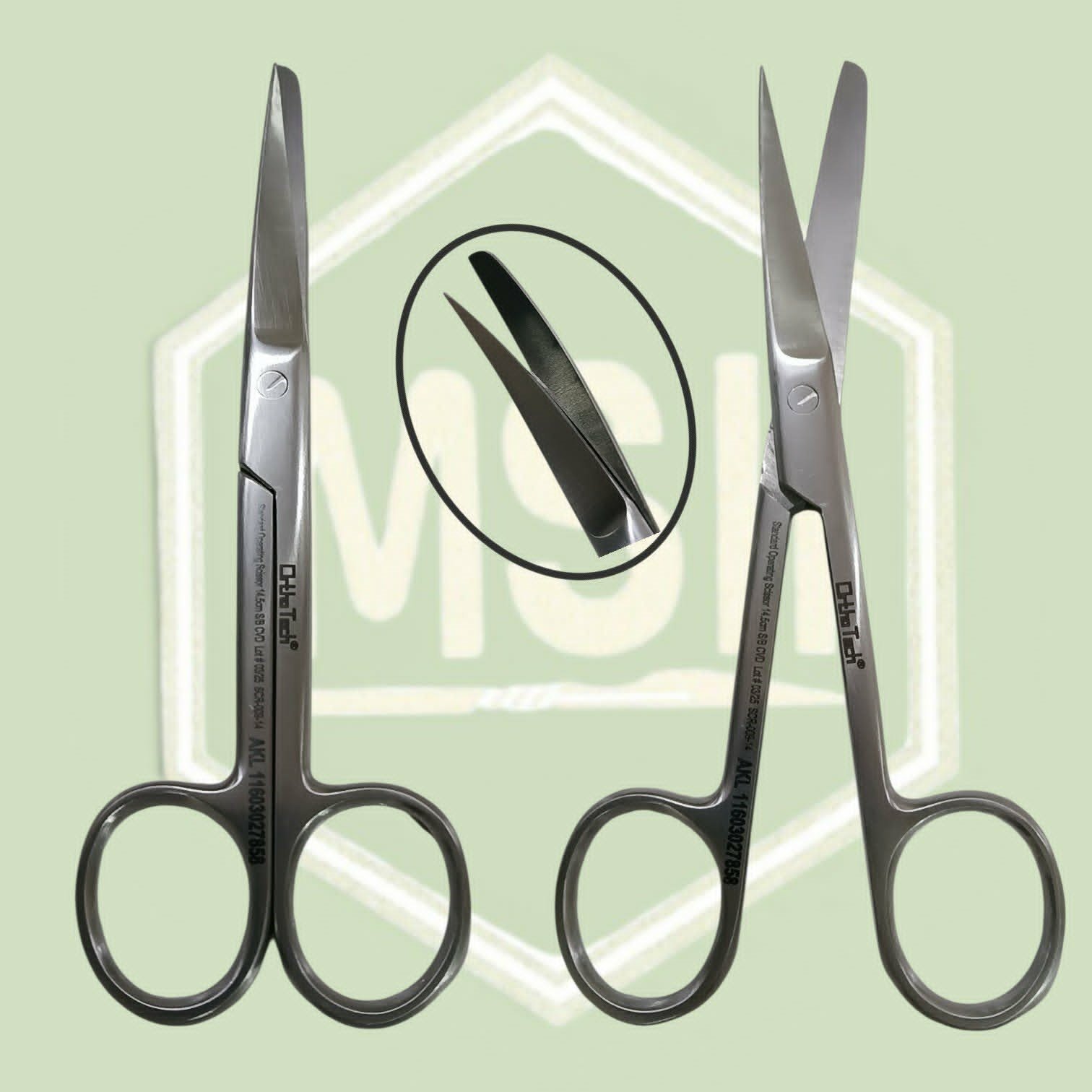 STANDARD OPERATING SCISSORS S/B CURVE 14.5CM