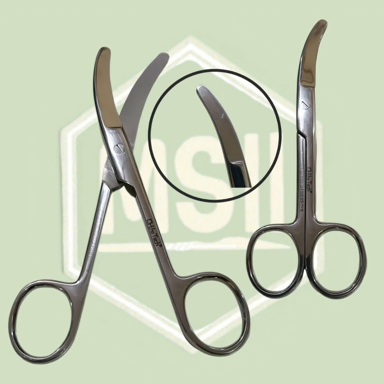 BUSCH UMBILICAL SCISSORS 14.5CM