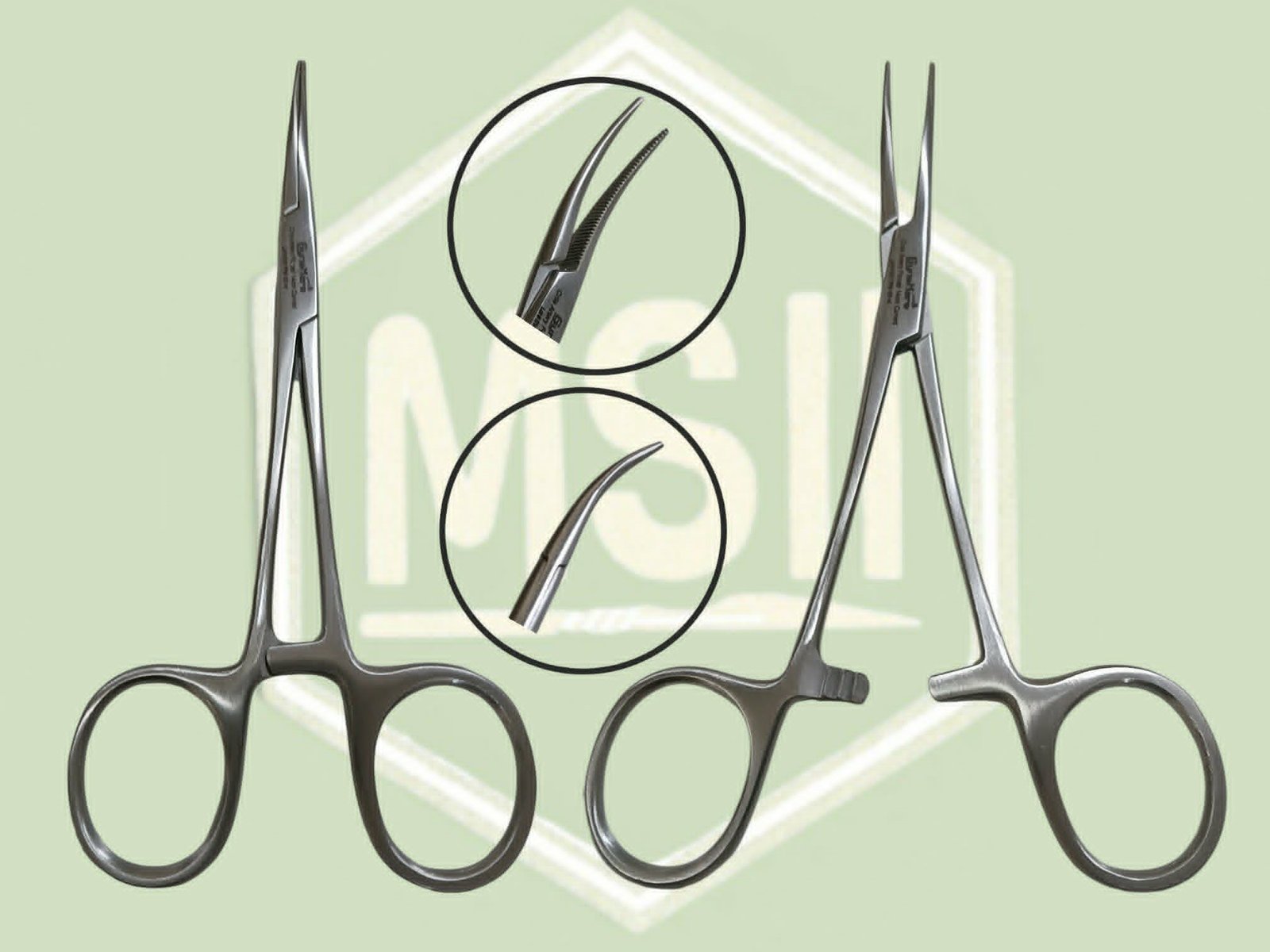 CRILE ARTERY FORCEP SERRATED CURVE 14CM