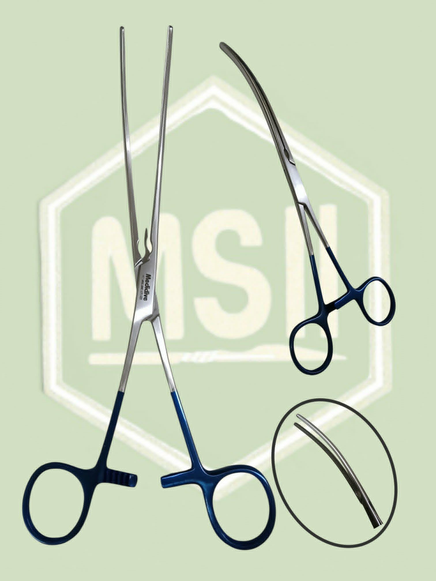 MAYO ROBSON INTESTINAL CLAMP CURVE 9.5"