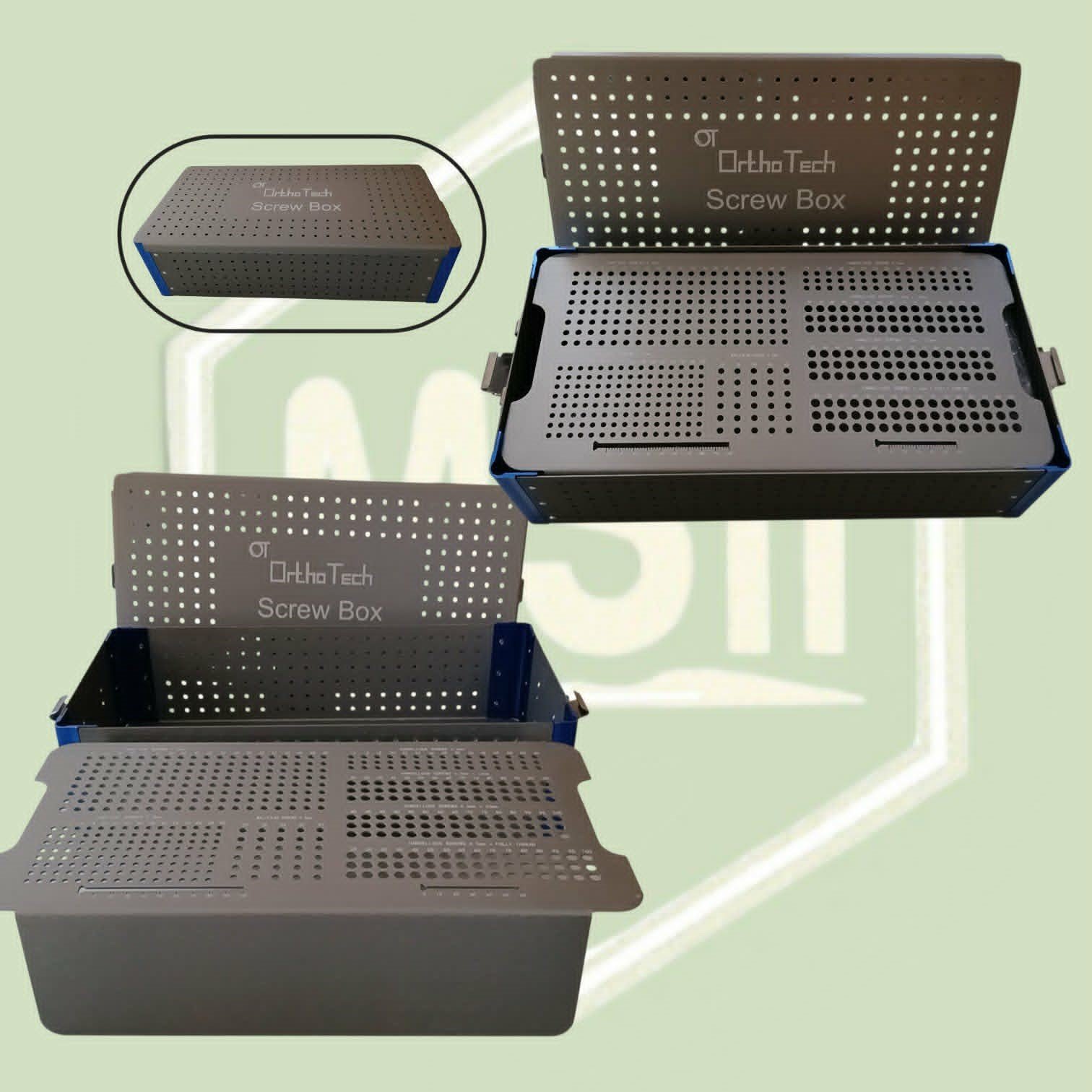 ORTHO TECH LARGE SCREW CASE 3.5 / 4.5MM