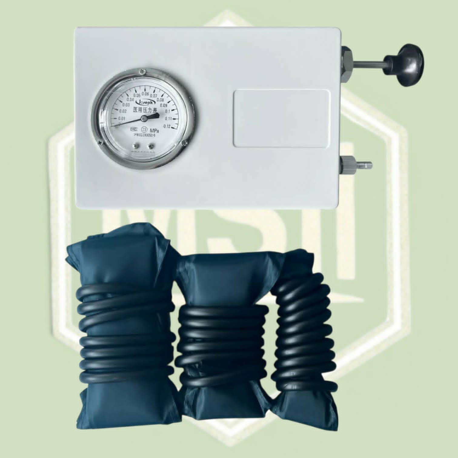 MANUAL PNEUMATIC TOURNIQUET WITH 3 CUFFS