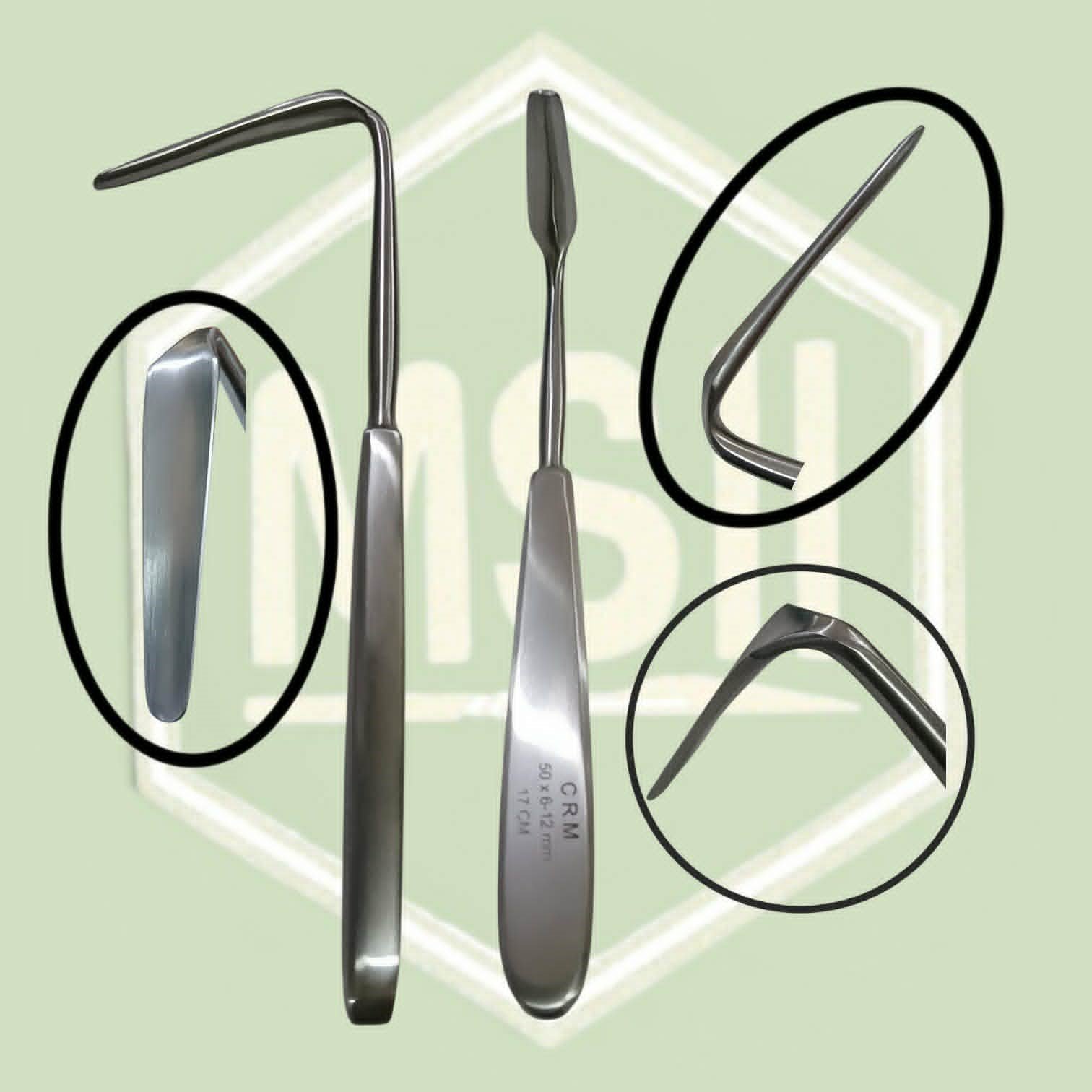 GUBISCH AUFRICHT NASAL RETRACTOR 17CM ( 50 X 6-12MM)